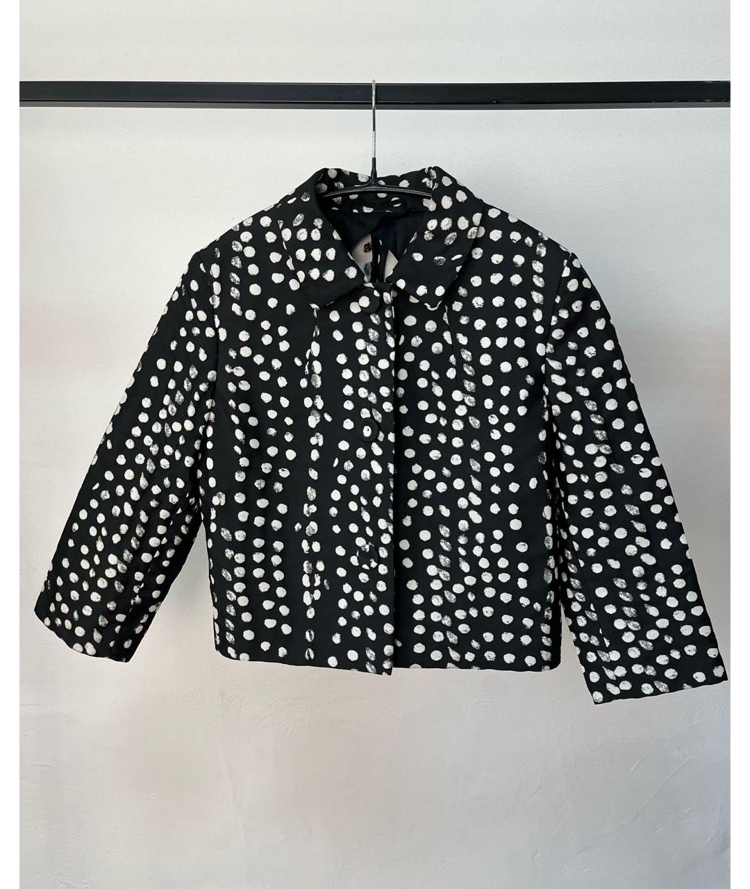 MAX MARA STUDIO Черный вискозный жакет/пиджак, фото 6