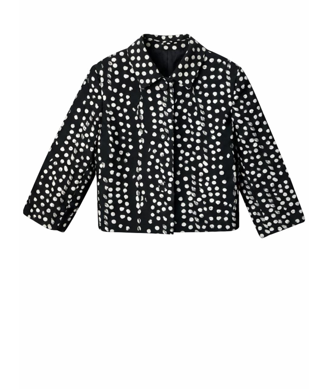 MAX MARA STUDIO Черный вискозный жакет/пиджак, фото 1