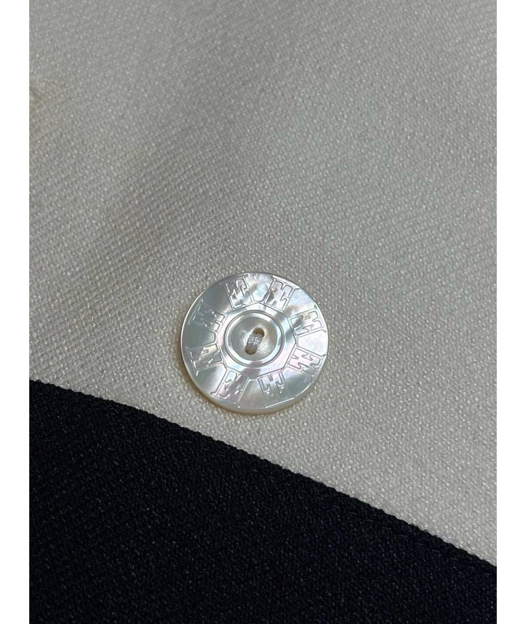 ESCADA Белый шерстяной жакет/пиджак, фото 5