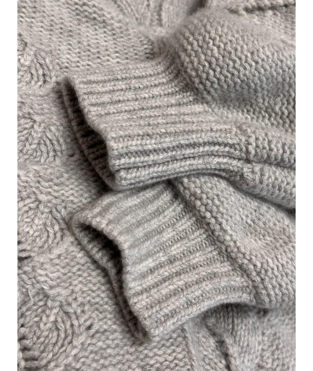 ESCADA Серый шерстяной джемпер / свитер, фото 5