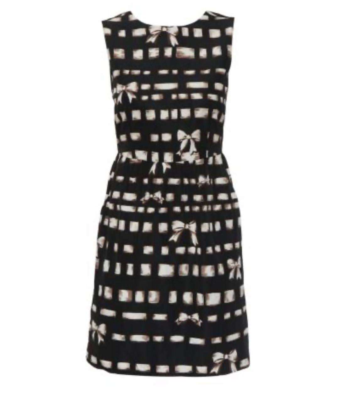 RED VALENTINO Мульти полиэстеровое коктейльное платье, фото 1