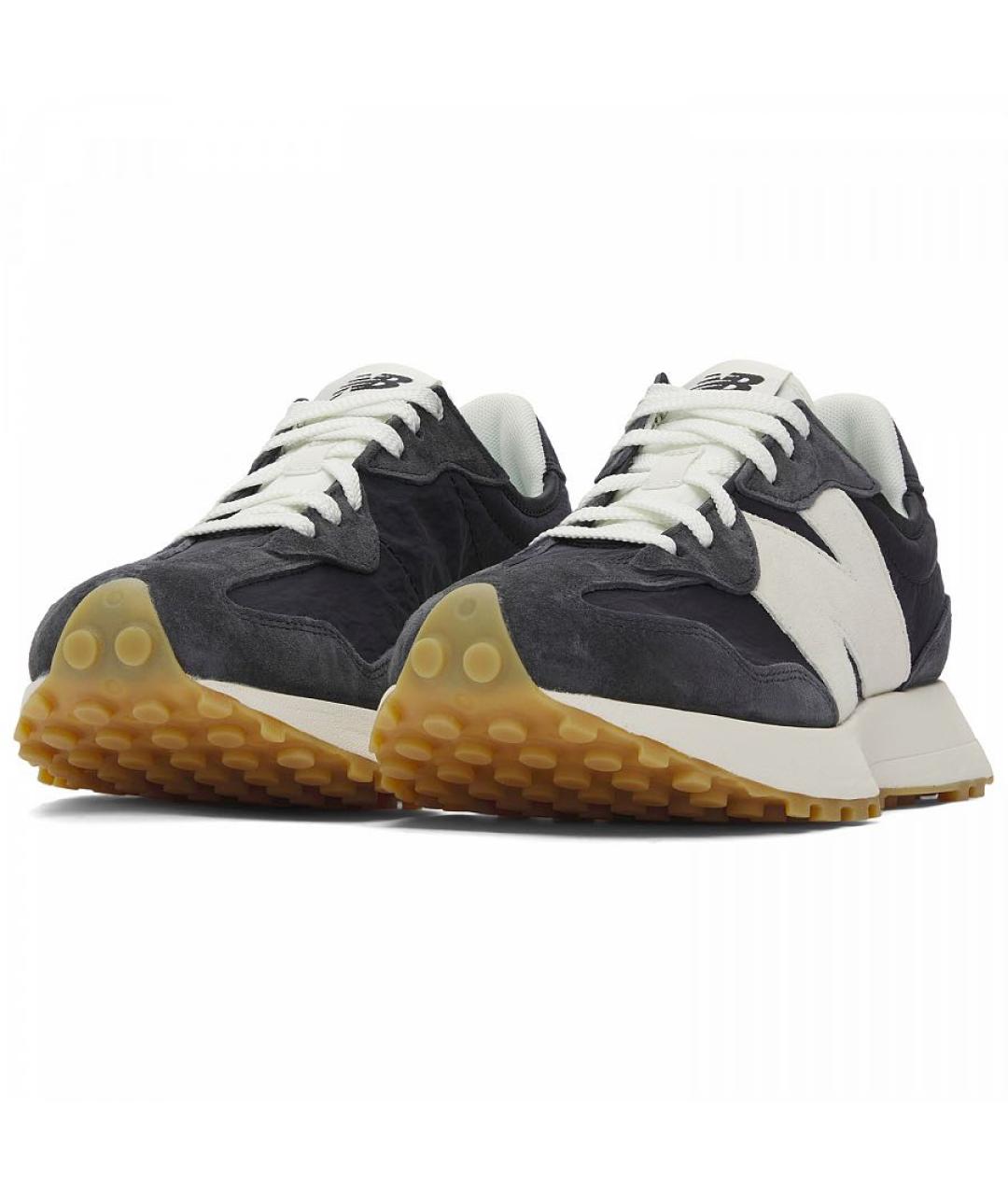 NEW BALANCE Черные замшевые высокие кроссовки / кеды, фото 5