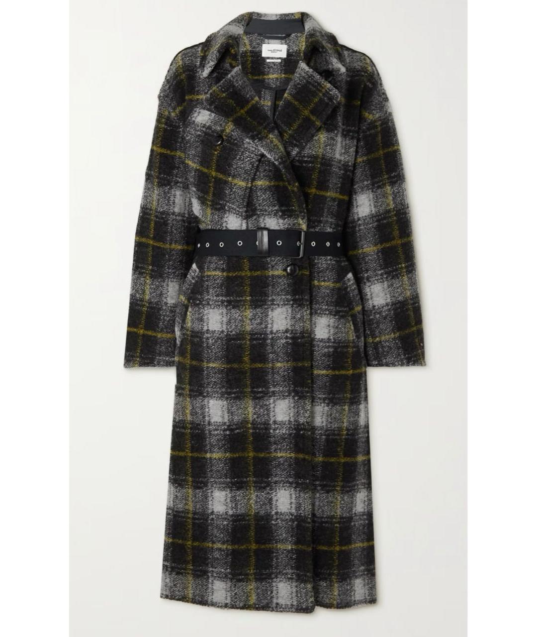 ISABEL MARANT ETOILE Мульти шерстяное пальто, фото 9