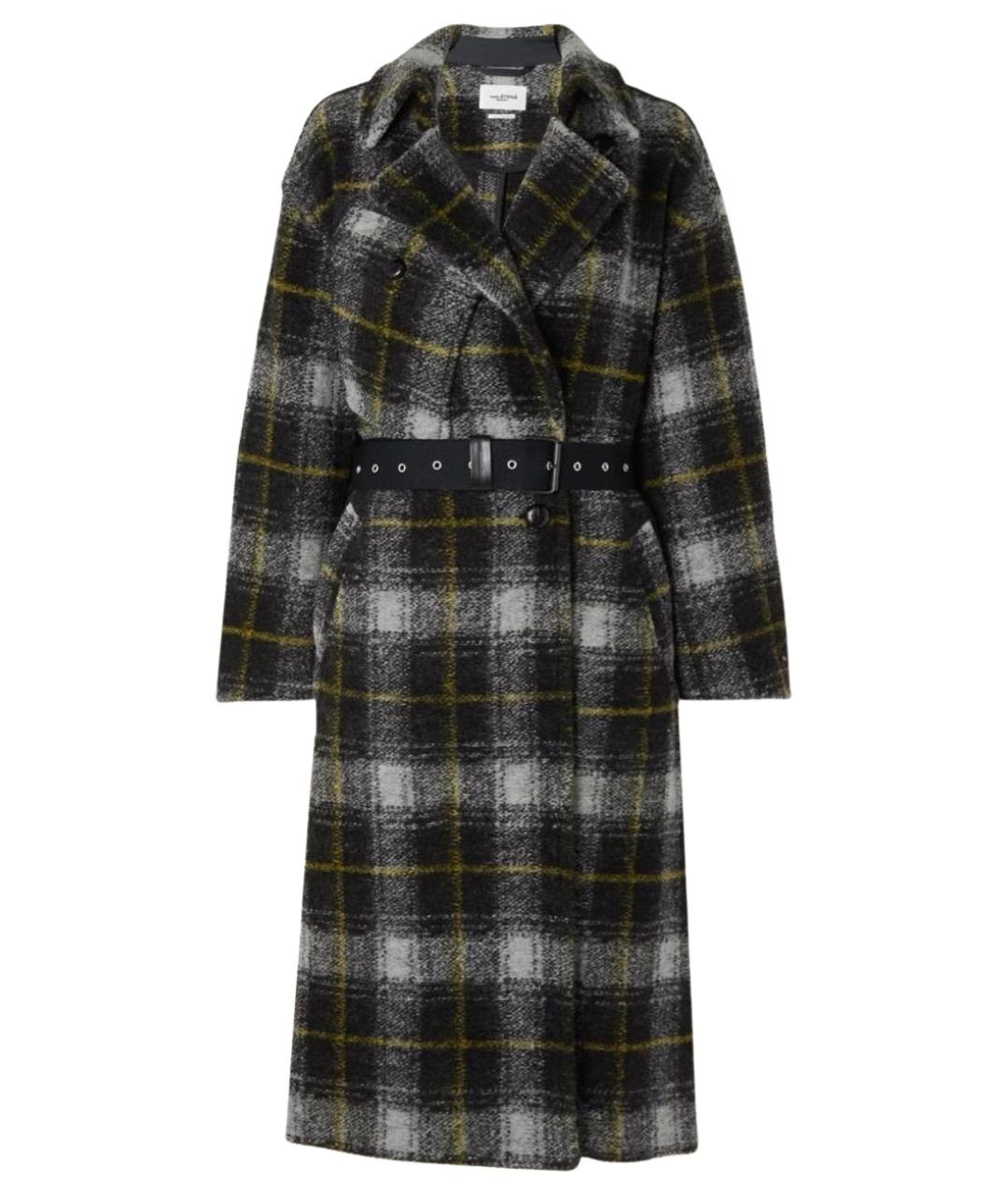 ISABEL MARANT ETOILE Мульти шерстяное пальто, фото 1