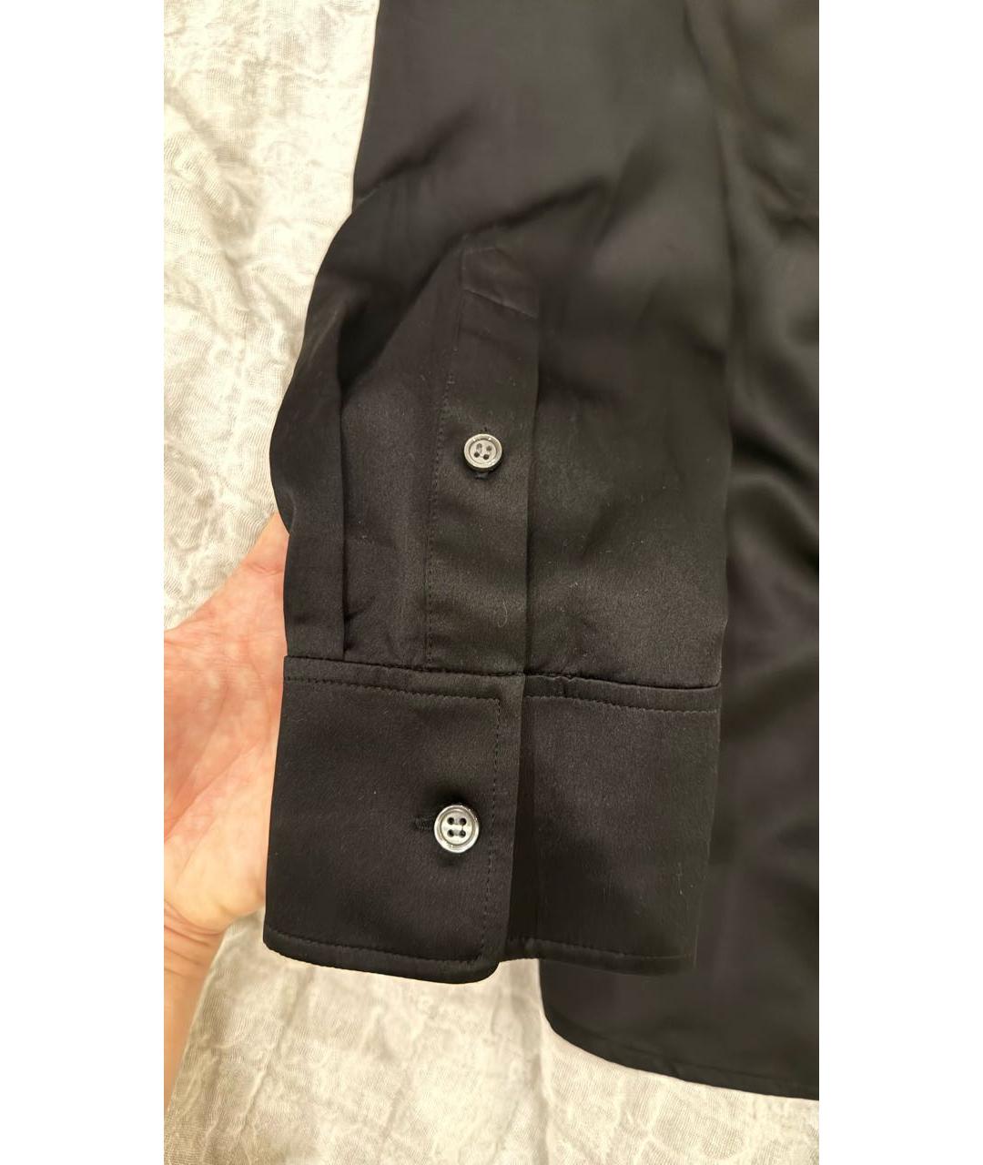 ALEXANDER WANG Черная шелковая блузы, фото 6