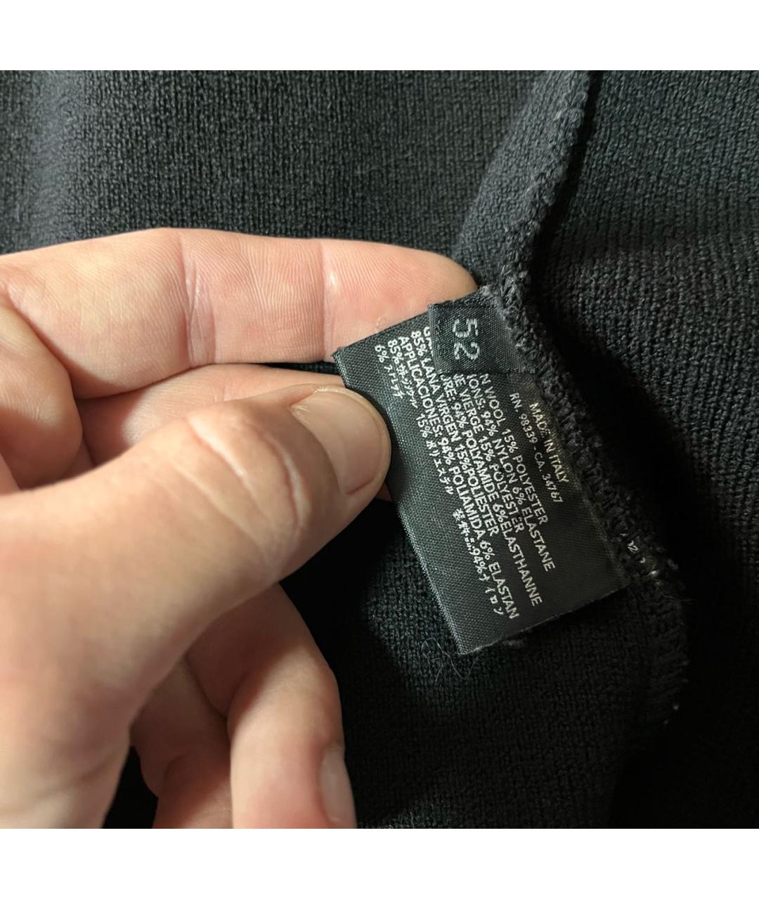 PRADA Черная полиэстеровая куртка, фото 4