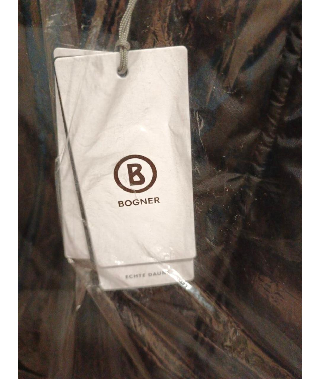 BOGNER Темно-синяя полиамидовая парка, фото 4