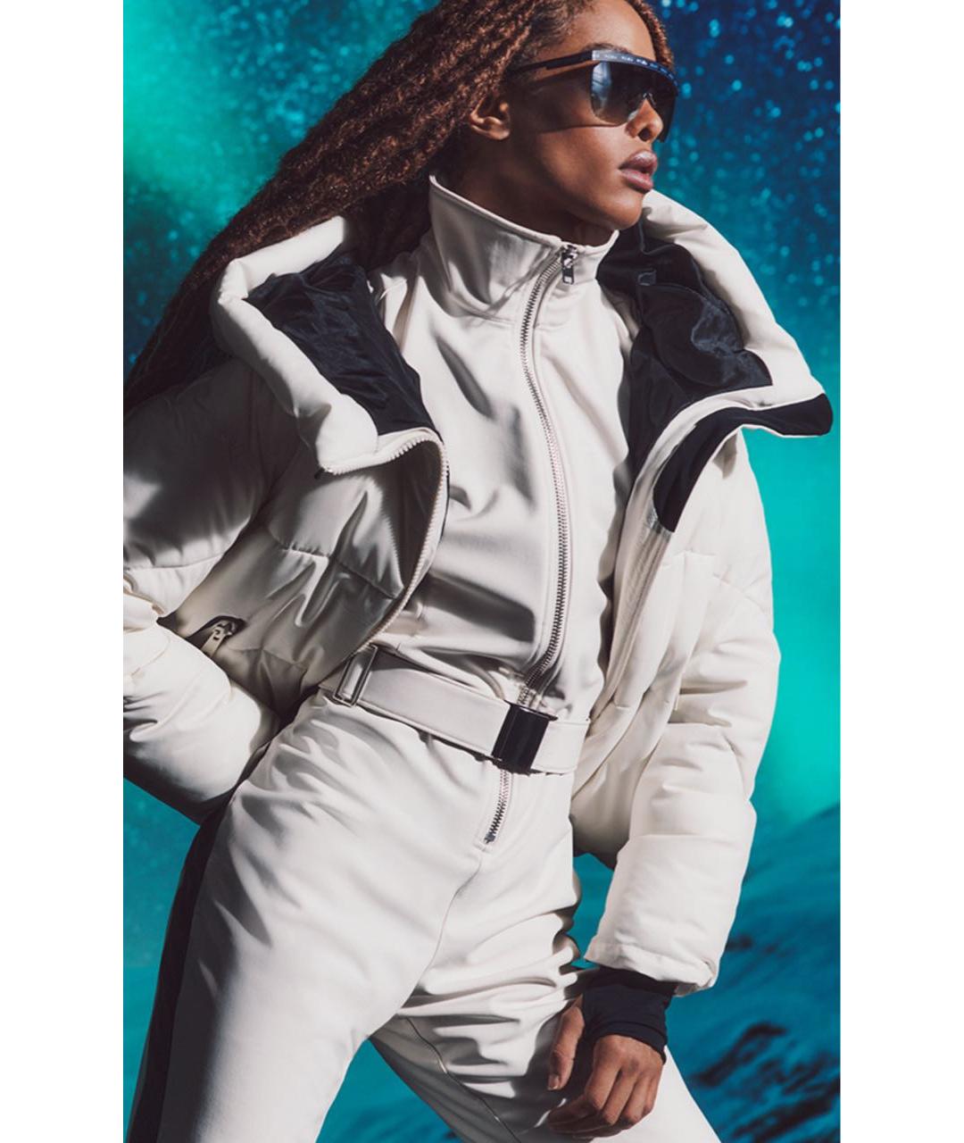 DKNY Белый полиамидовый комбинезон, фото 4