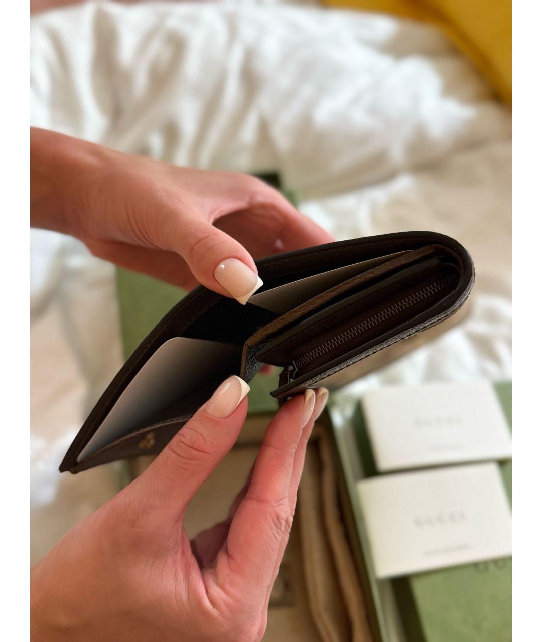 GUCCI Коричневый кошелек, фото 5