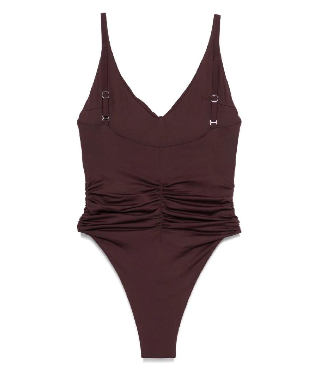 MAGDA BUTRYM Коричневый купальник, фото 2