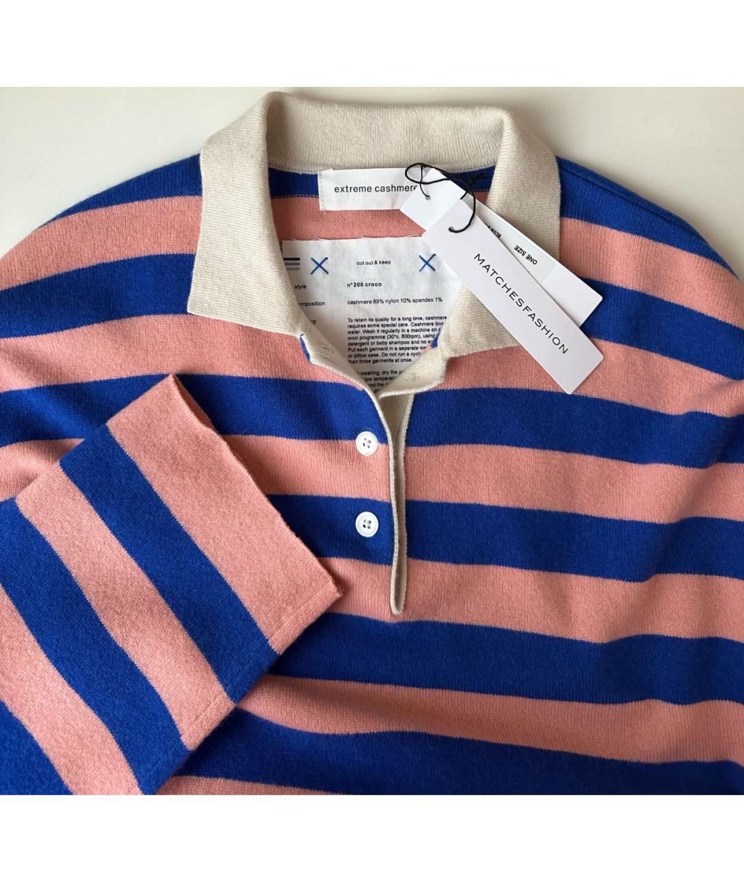 EXTREME CASHMERE Мульти кашемировое повседневное платье, фото 5