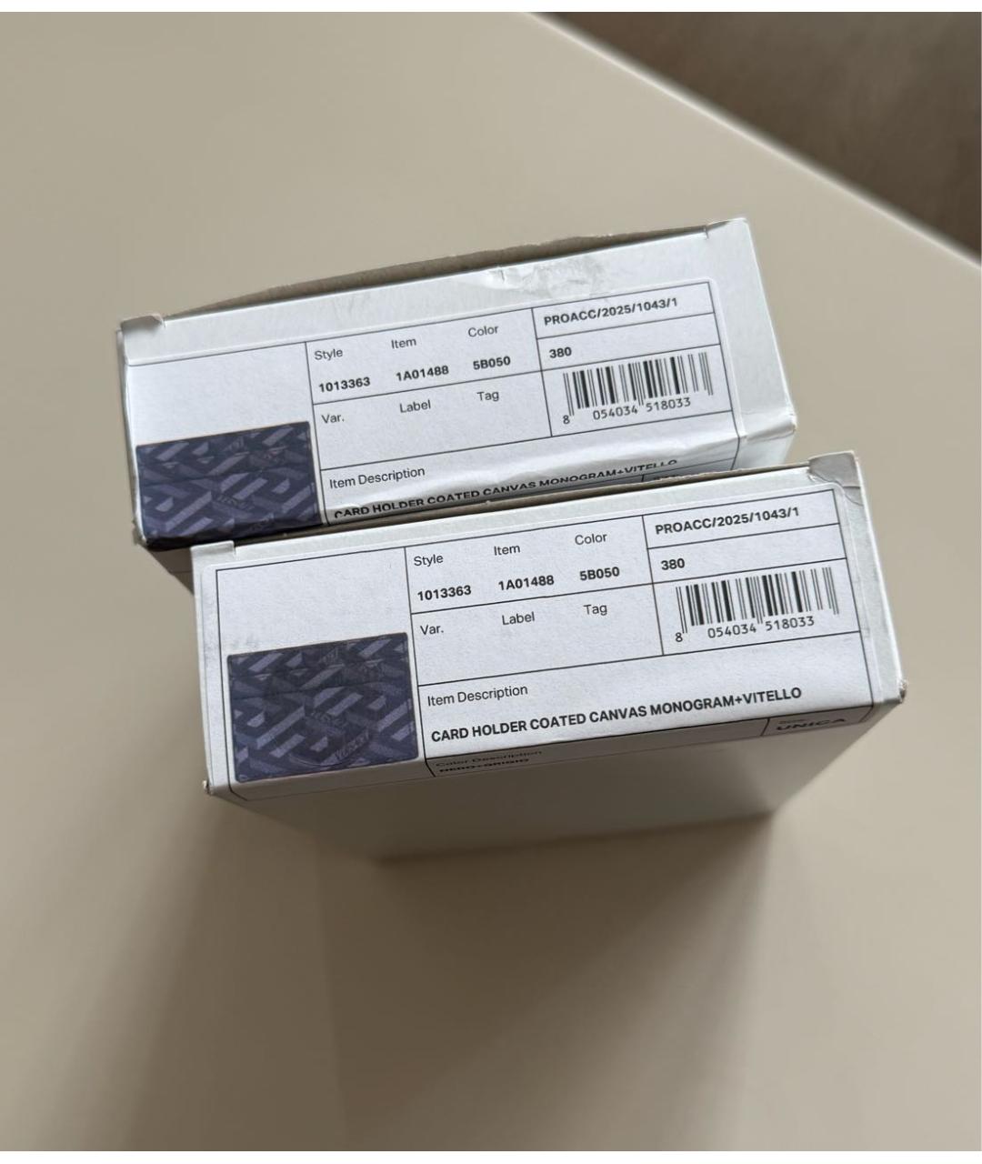 VERSACE Антрацитовый кардхолдер, фото 6