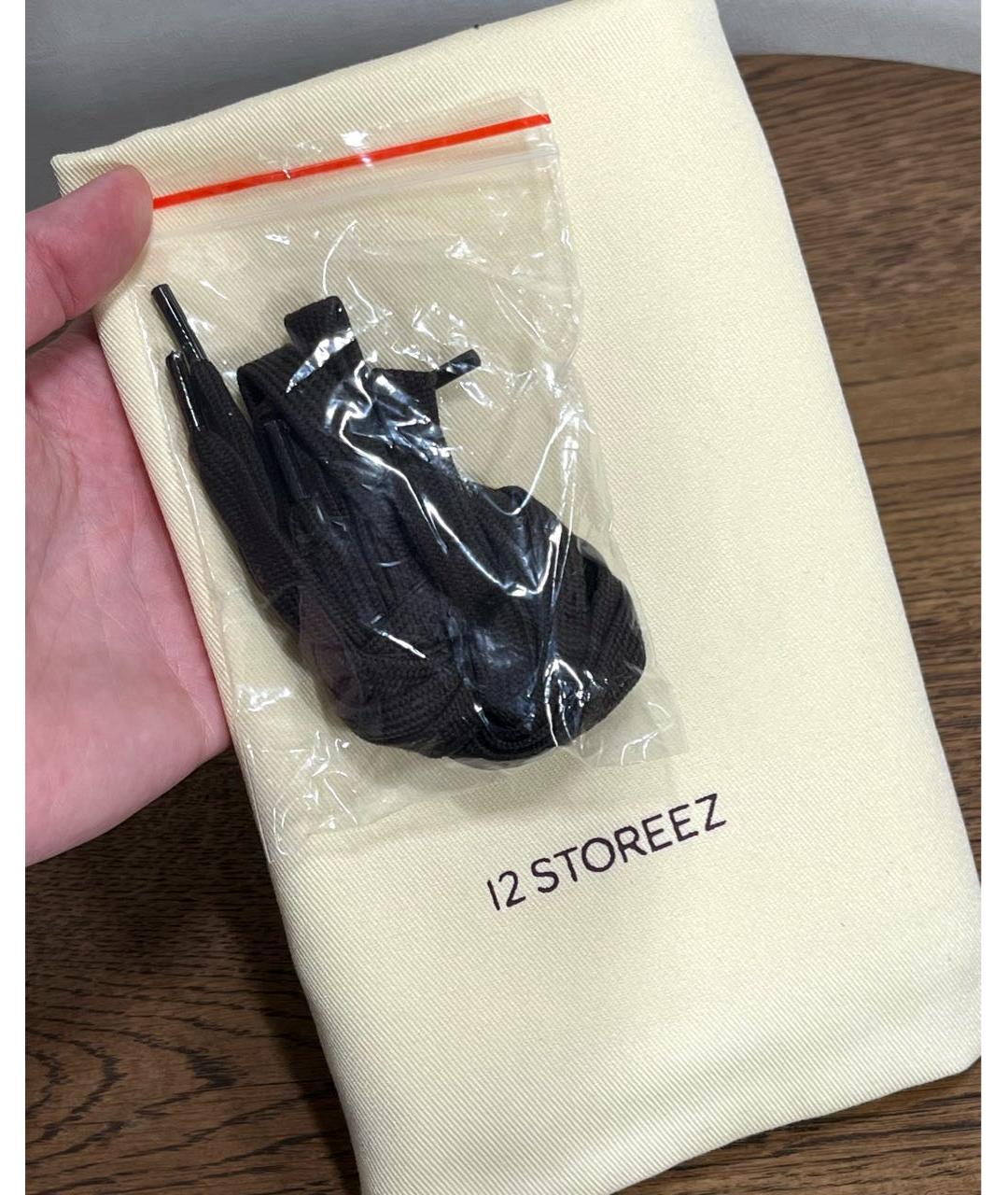 12 STOREEZ Коричневые замшевые низкие кроссовки / кеды, фото 6