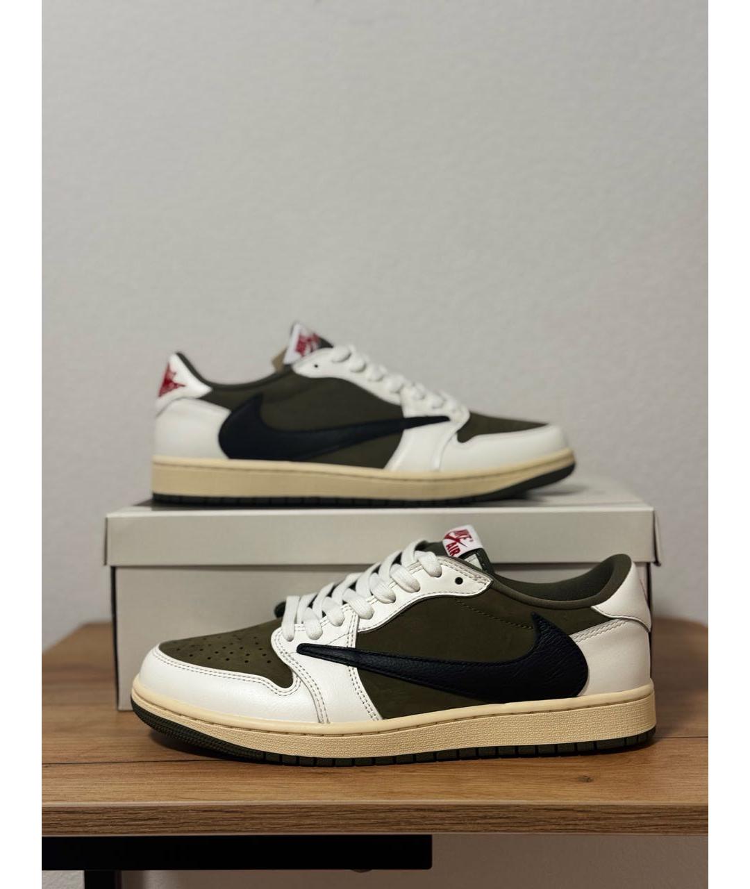 JORDAN Хаки низкие кроссовки / кеды, фото 6