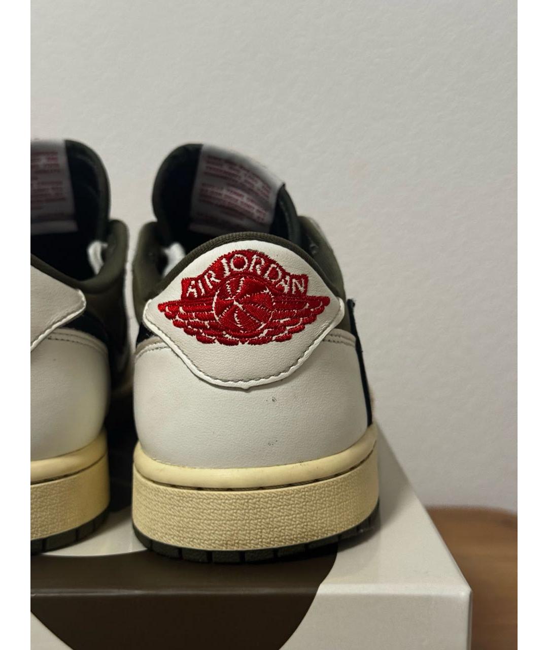 JORDAN Хаки низкие кроссовки / кеды, фото 3