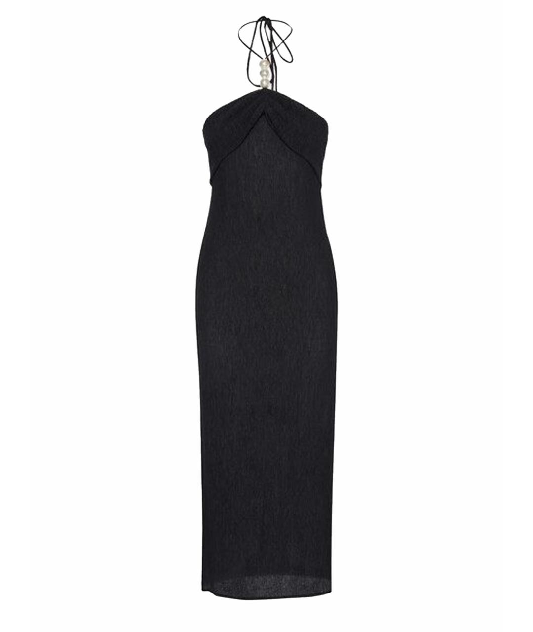 MAGDA BUTRYM Черное повседневное платье, фото 1