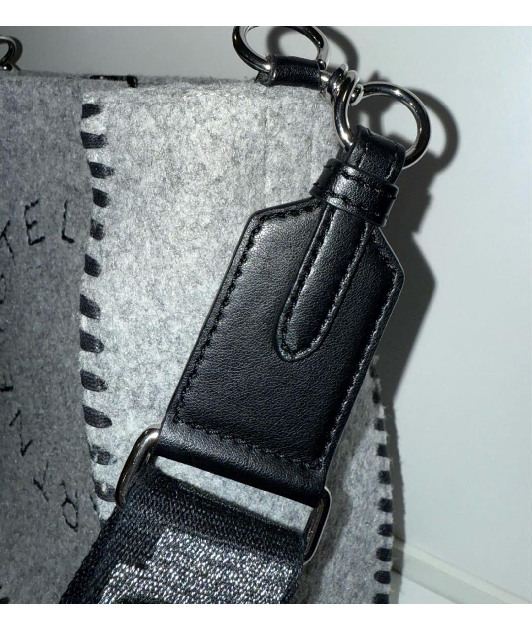 STELLA MCCARTNEY Серая сумка тоут, фото 3