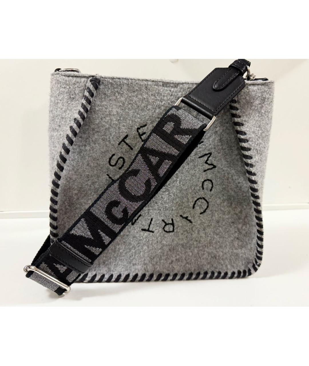 STELLA MCCARTNEY Серая сумка тоут, фото 6
