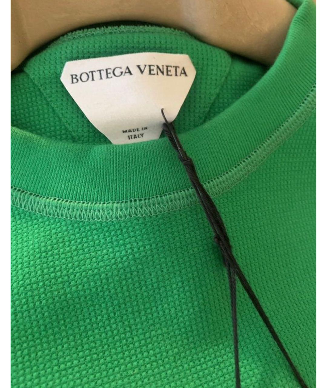 BOTTEGA VENETA Зеленый джемпер / свитер, фото 5