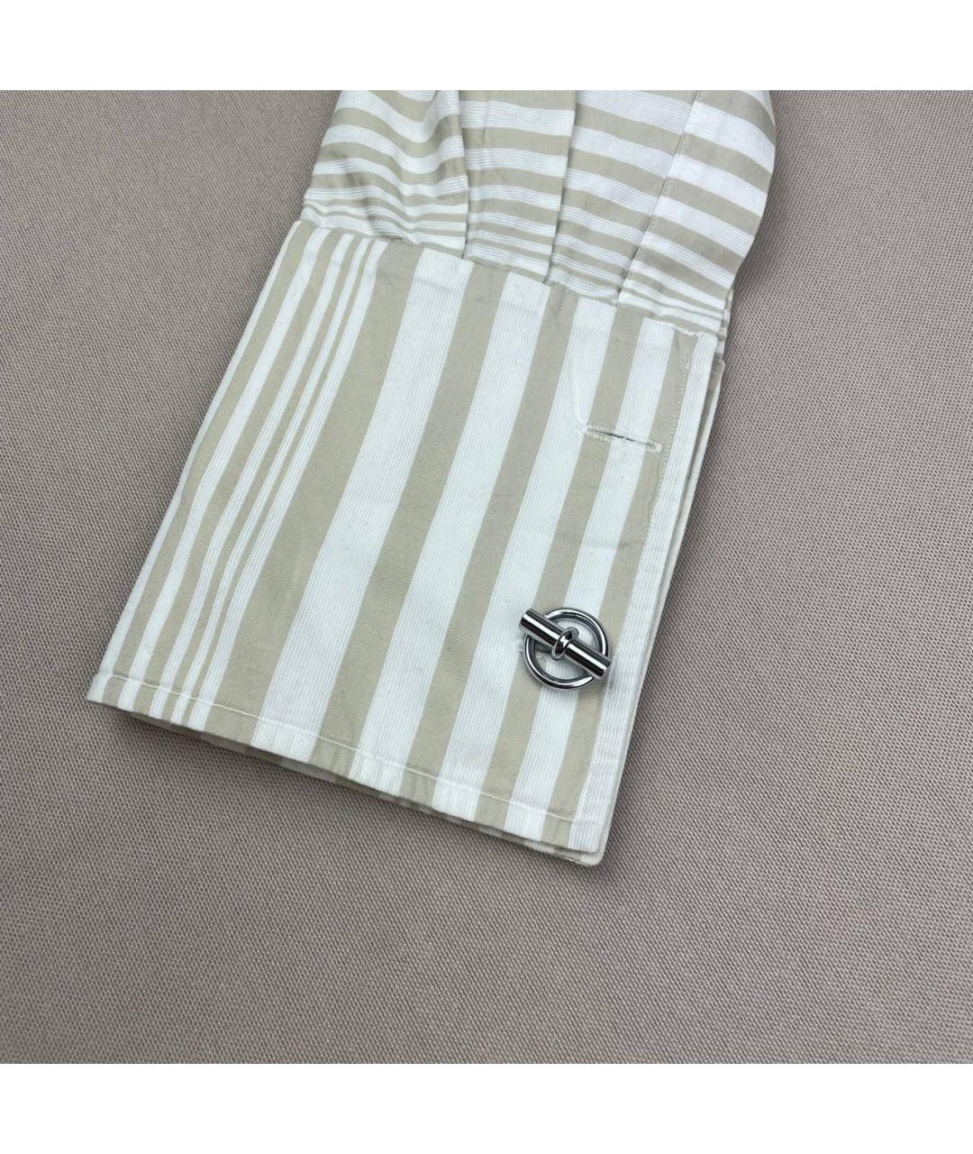 HERMES Серебряные запонки, фото 7