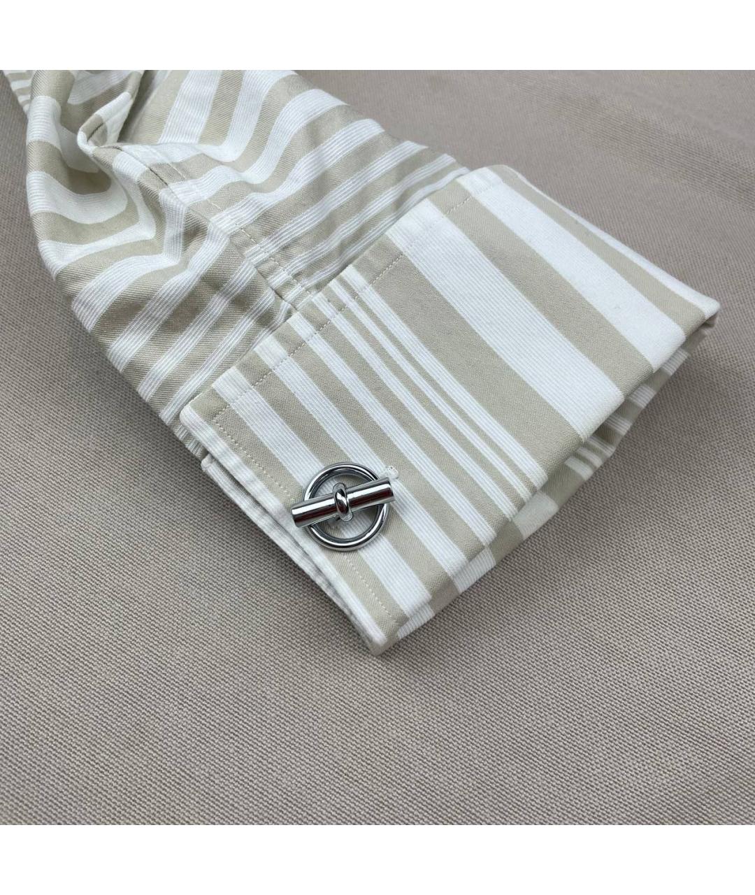 HERMES Серебряные запонки, фото 5