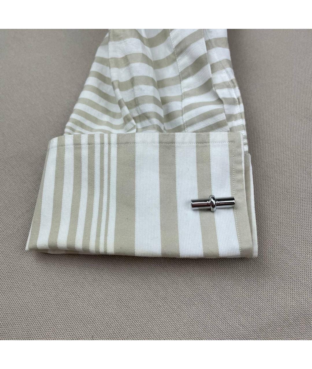 HERMES Серебряные запонки, фото 4