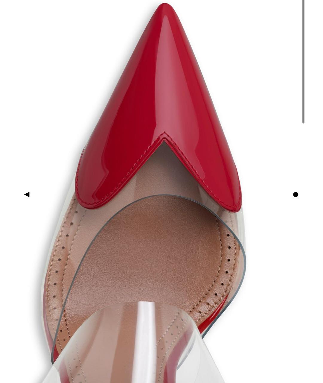 ALAIA Красные резиновые туфли, фото 3