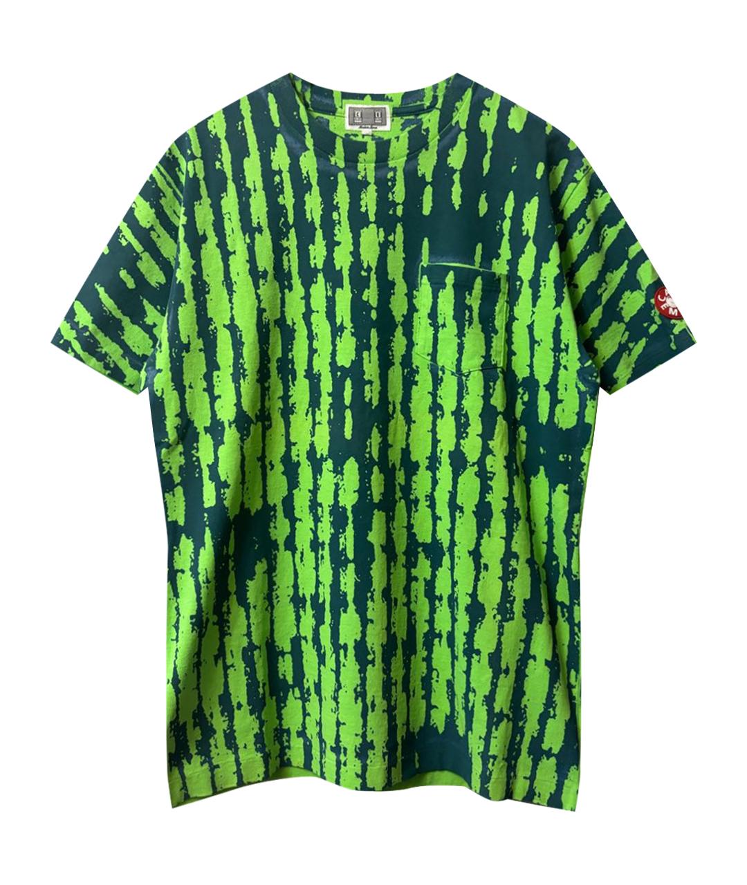 CAV EMPT Зеленая хлопковая футболка, фото 1