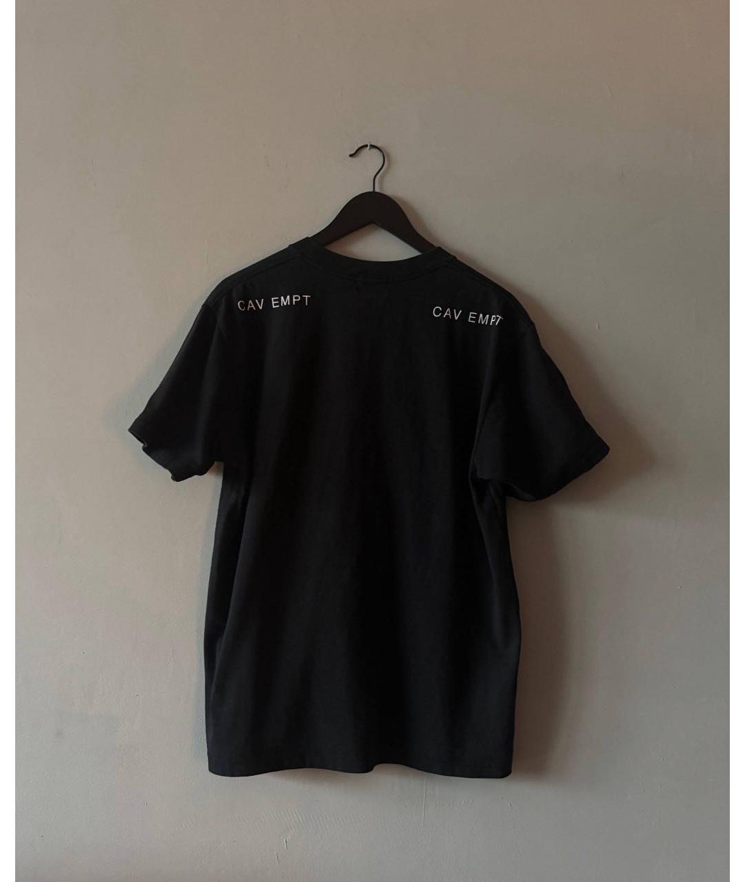 CAV EMPT Черная хлопковая футболка, фото 2