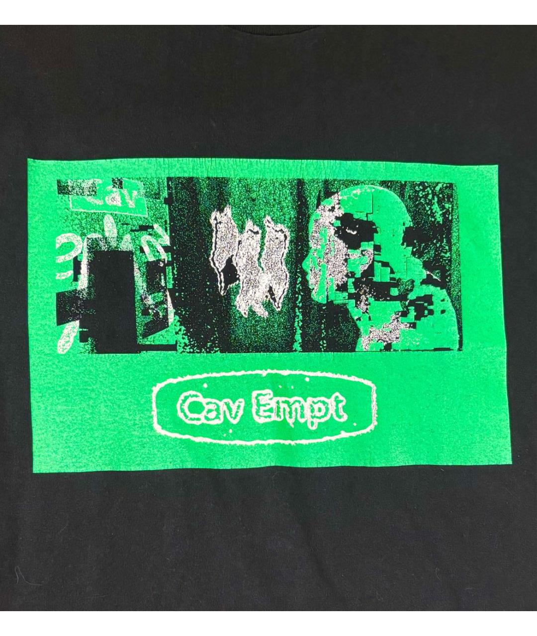 CAV EMPT Черная хлопковая футболка, фото 3