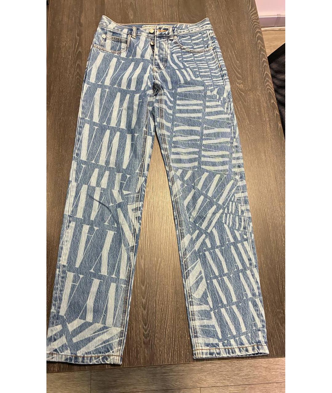 ALEXANDER WANG Голубые прямые джинсы, фото 10