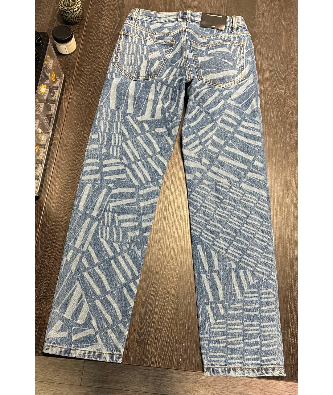 ALEXANDER WANG Голубые прямые джинсы, фото 2