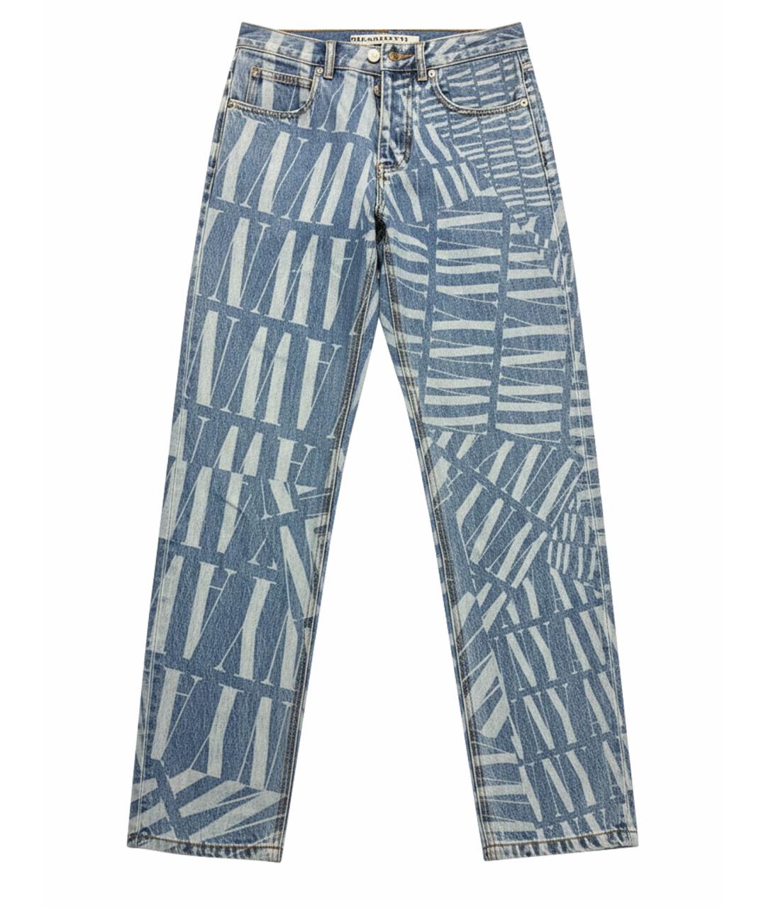 ALEXANDER WANG Голубые прямые джинсы, фото 1