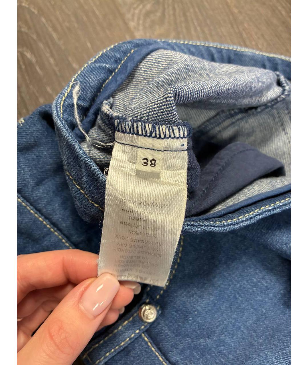 BALMAIN Синие шорты, фото 4