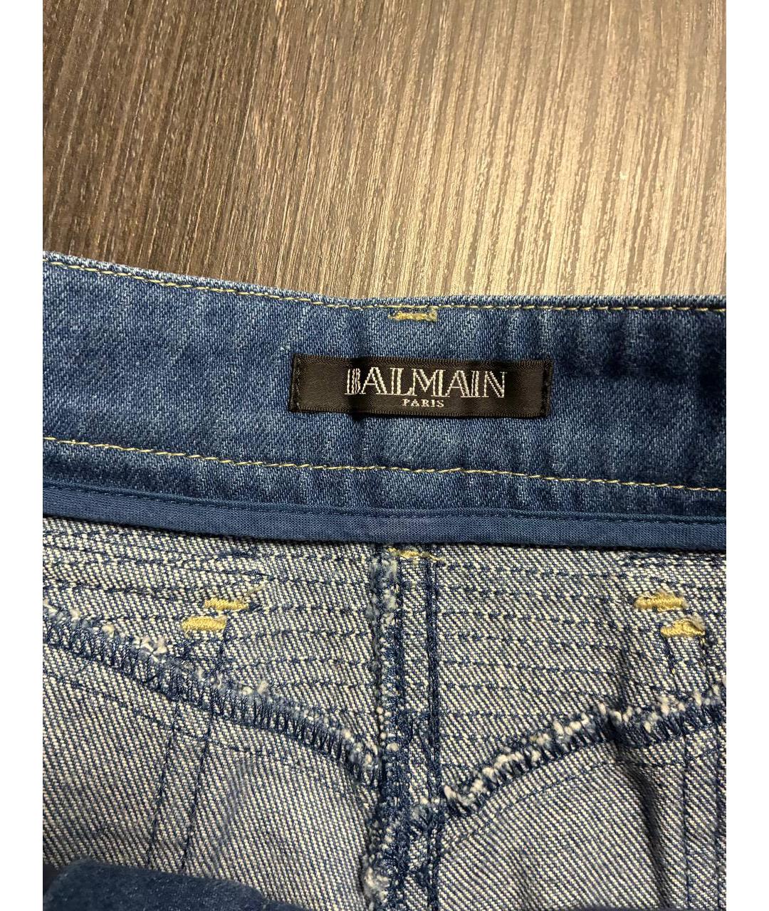 BALMAIN Синие шорты, фото 3