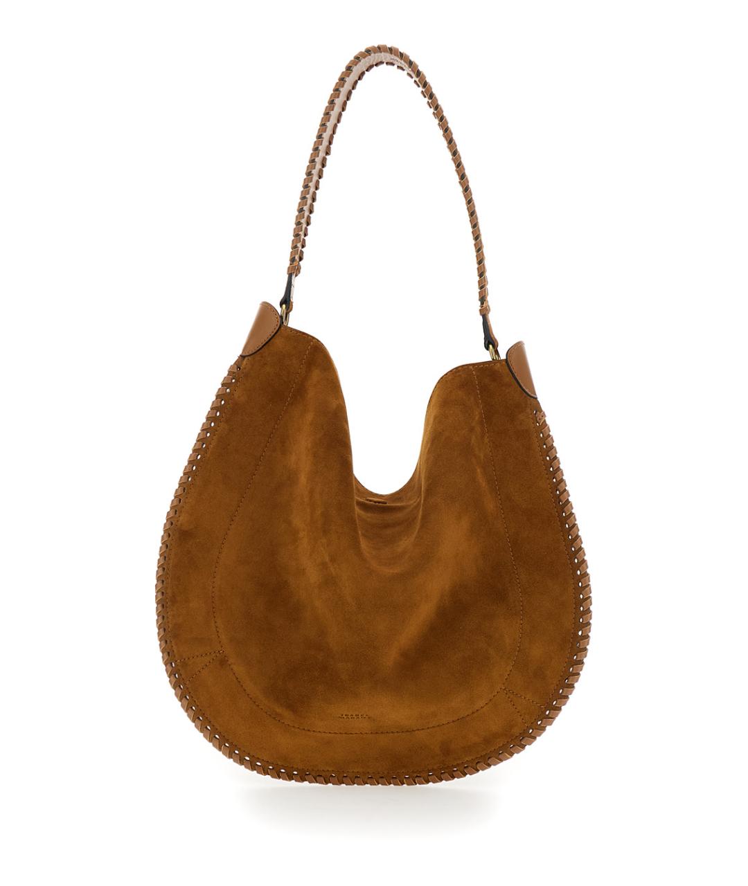 ISABEL MARANT Коричневая замшевая сумка через плечо, фото 1