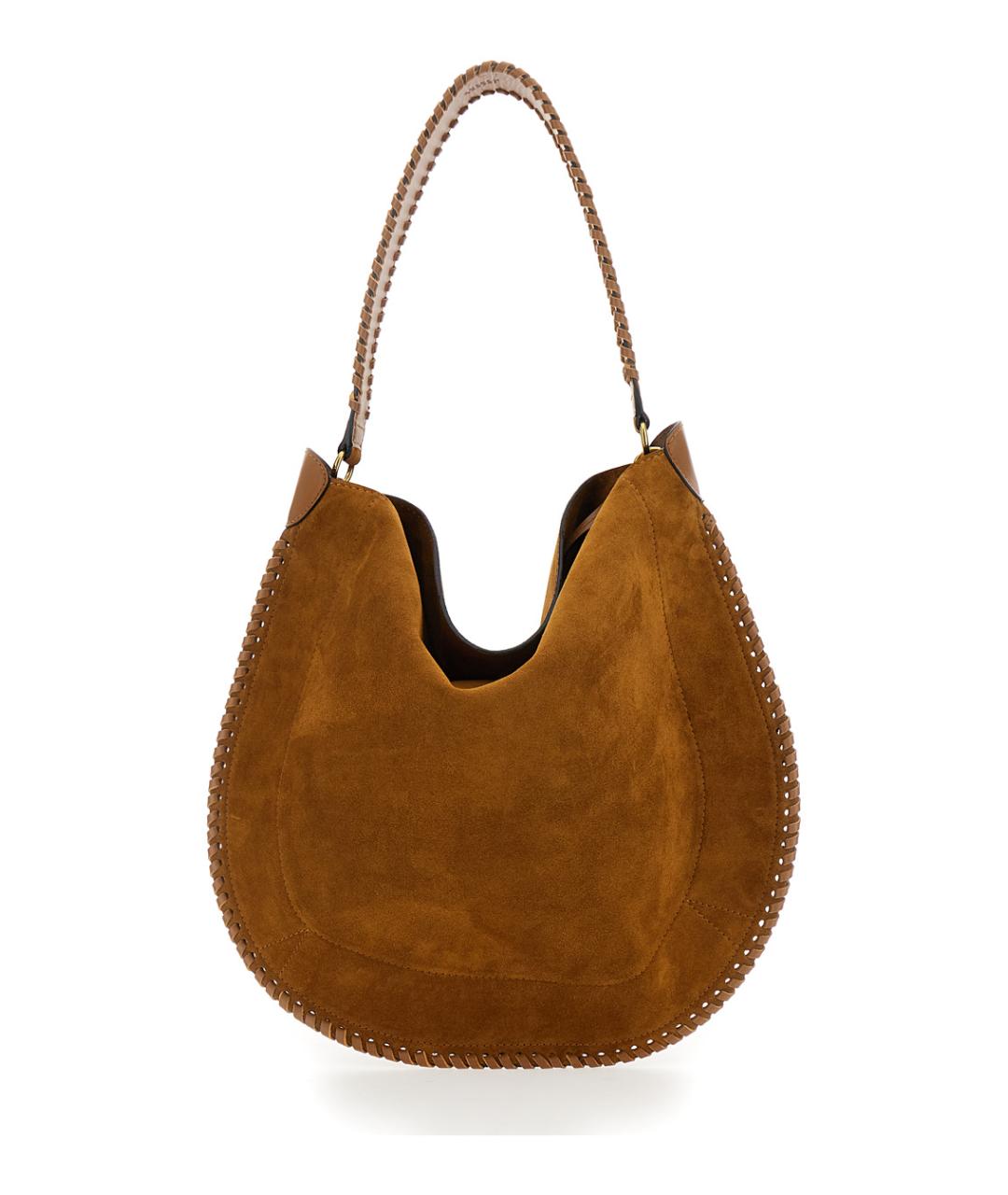 ISABEL MARANT Коричневая замшевая сумка через плечо, фото 2