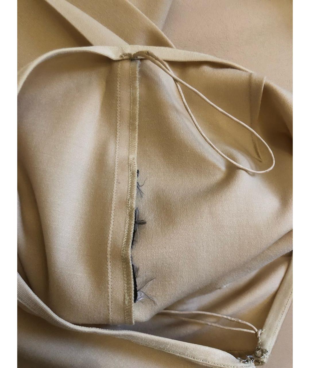 RALPH LAUREN Бежевые брюки узкие, фото 7