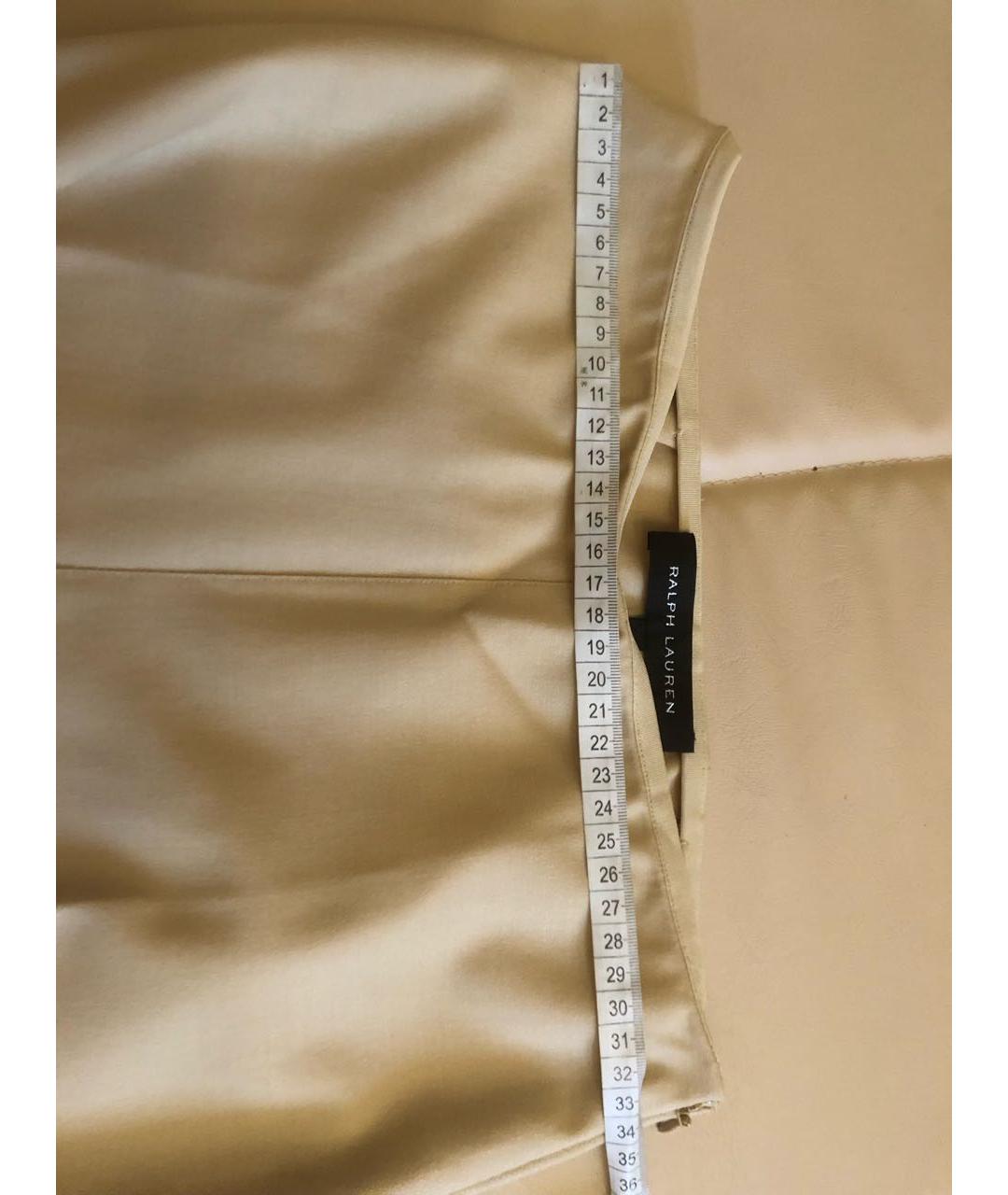 RALPH LAUREN Бежевые брюки узкие, фото 6