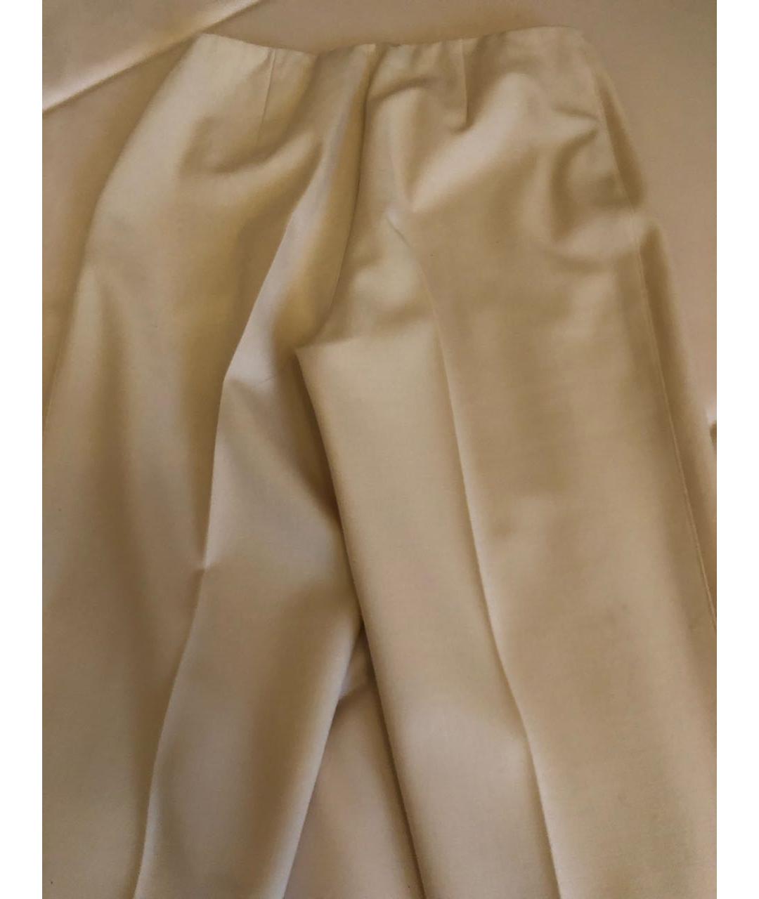 RALPH LAUREN Бежевые брюки узкие, фото 2