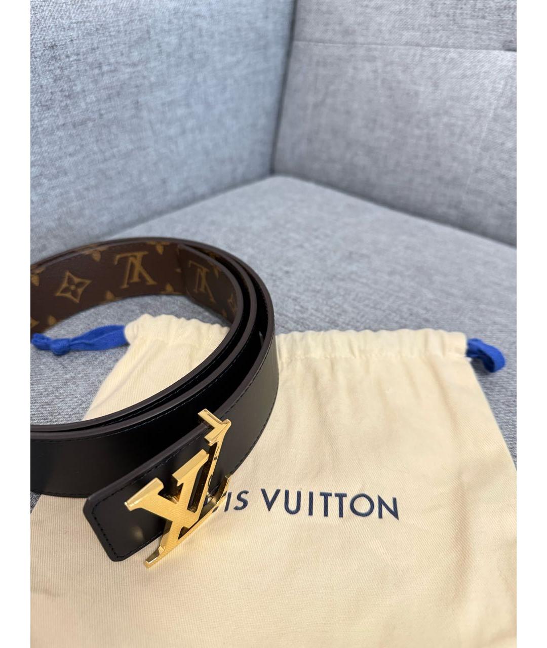 LOUIS VUITTON Коричневый ремень, фото 6