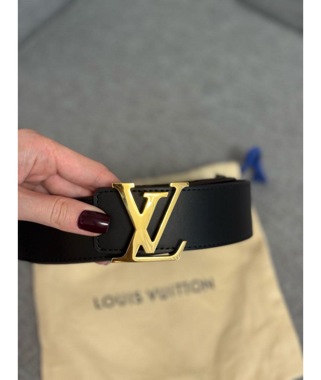 LOUIS VUITTON Коричневый ремень, фото 4