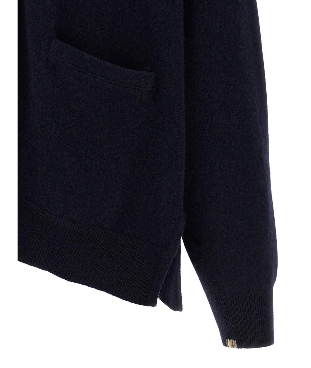 EXTREME CASHMERE Синий кашемировый кардиган, фото 4