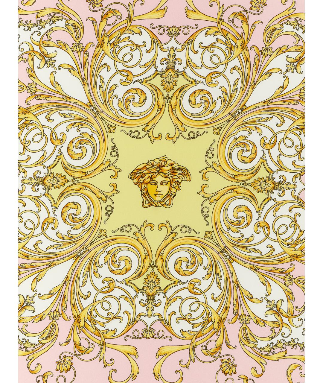 VERSACE Мульти шелковый шарф, фото 3