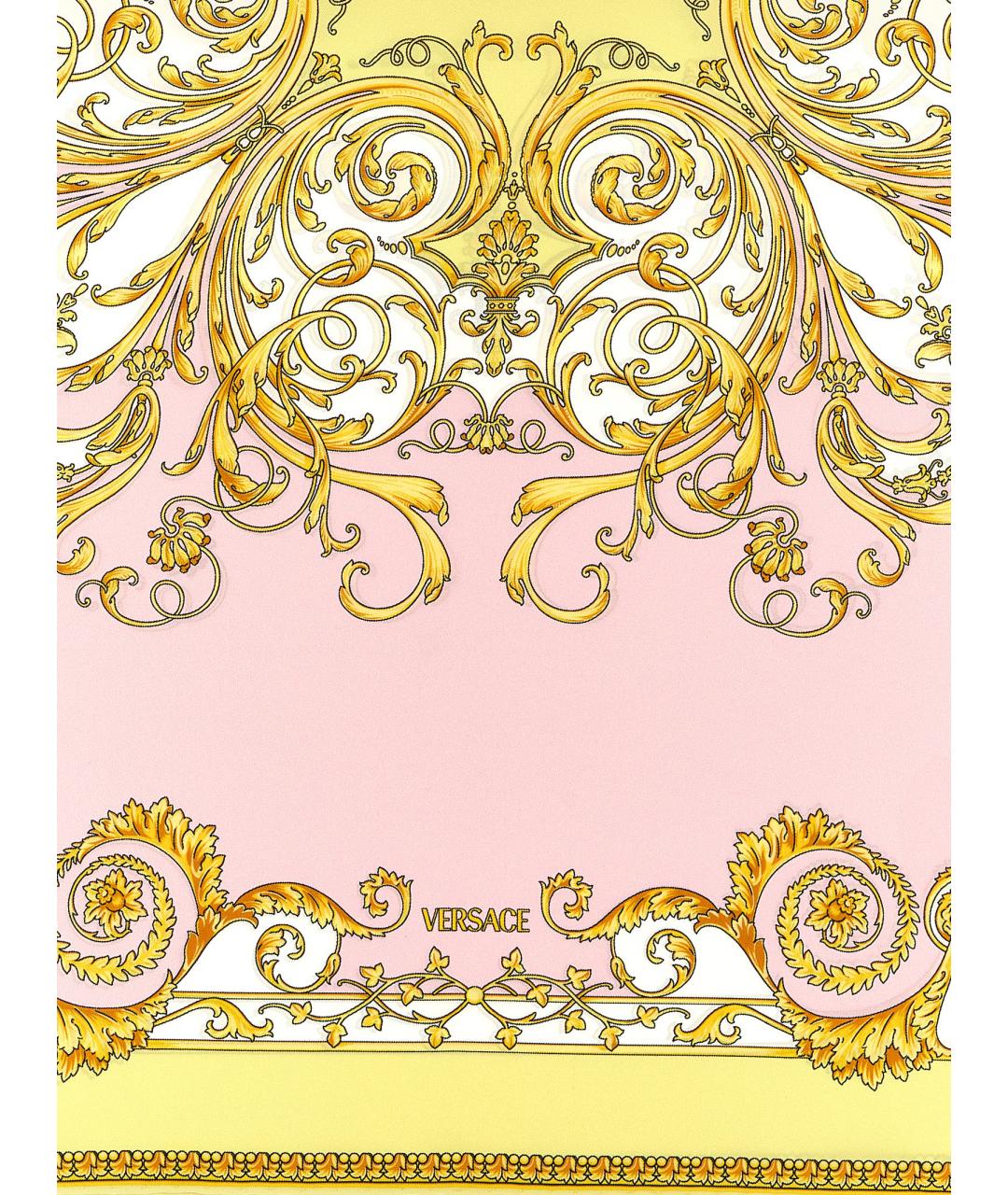 VERSACE Мульти шелковый шарф, фото 2