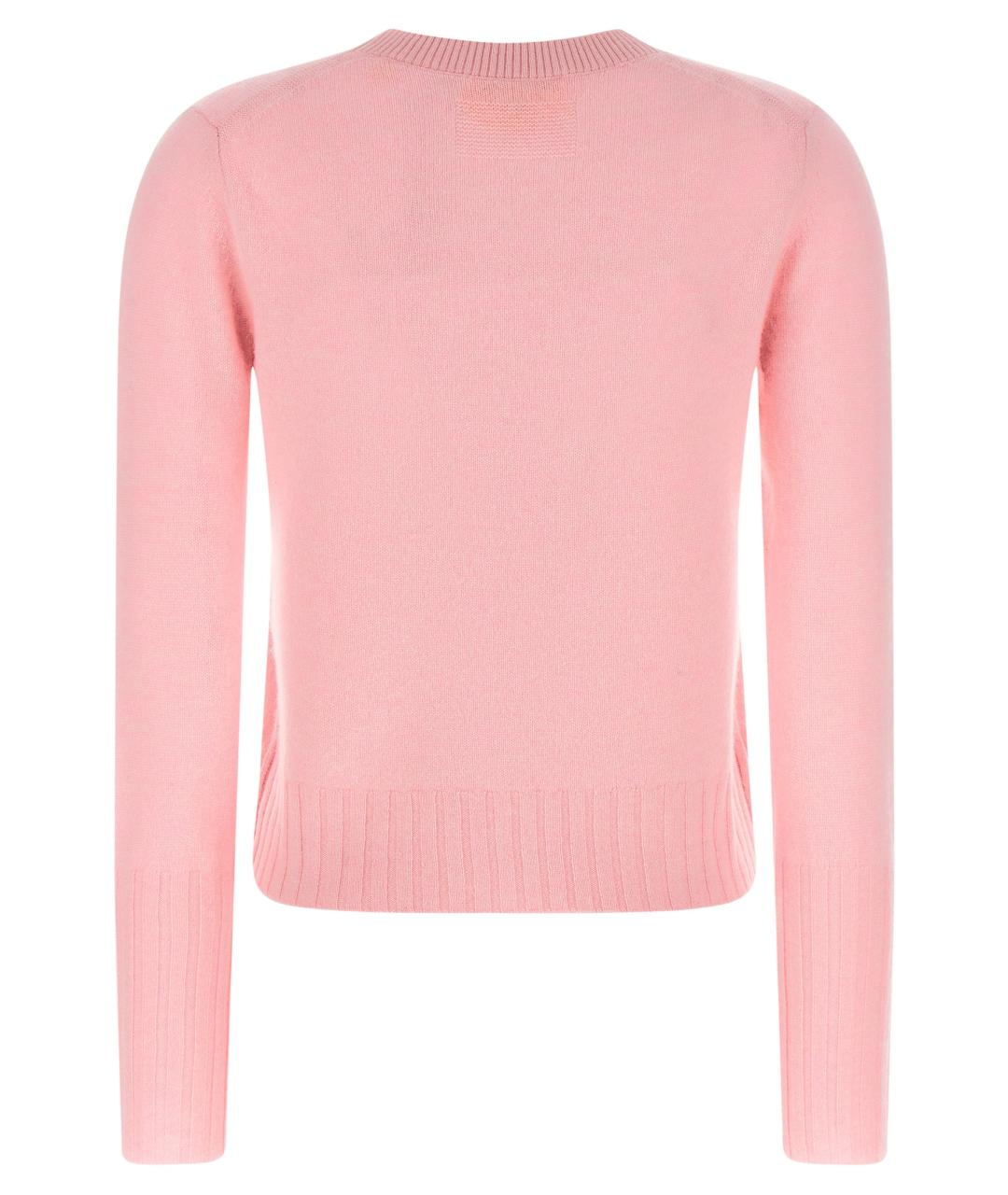 GUEST IN RESIDENCE Розовый кашемировый джемпер / свитер, фото 2