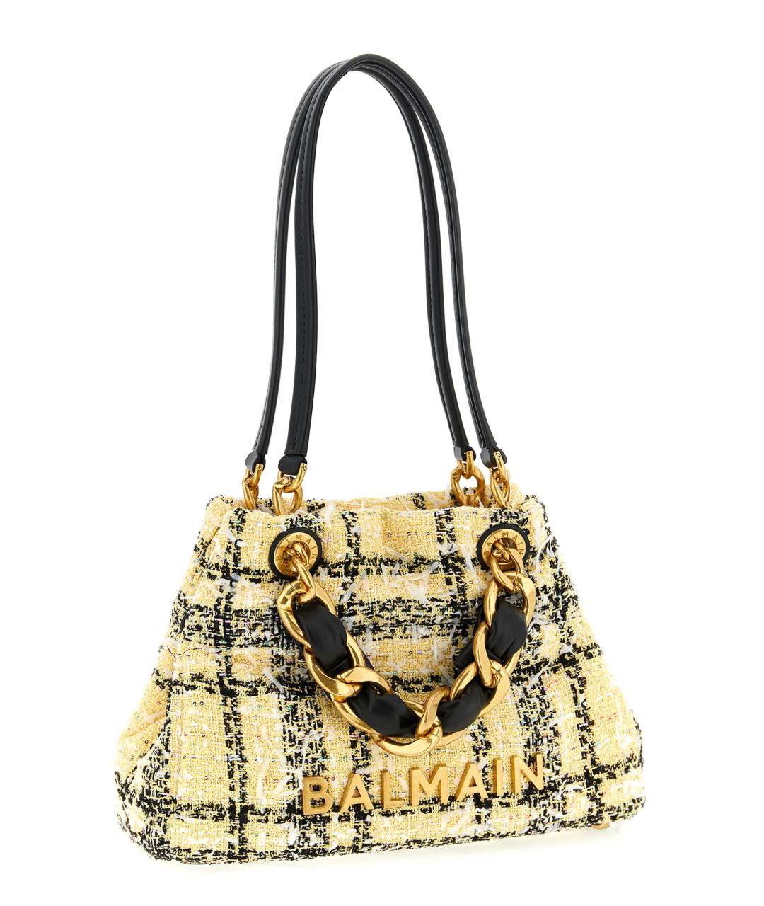 BALMAIN Мульти тканевая сумка тоут, фото 3