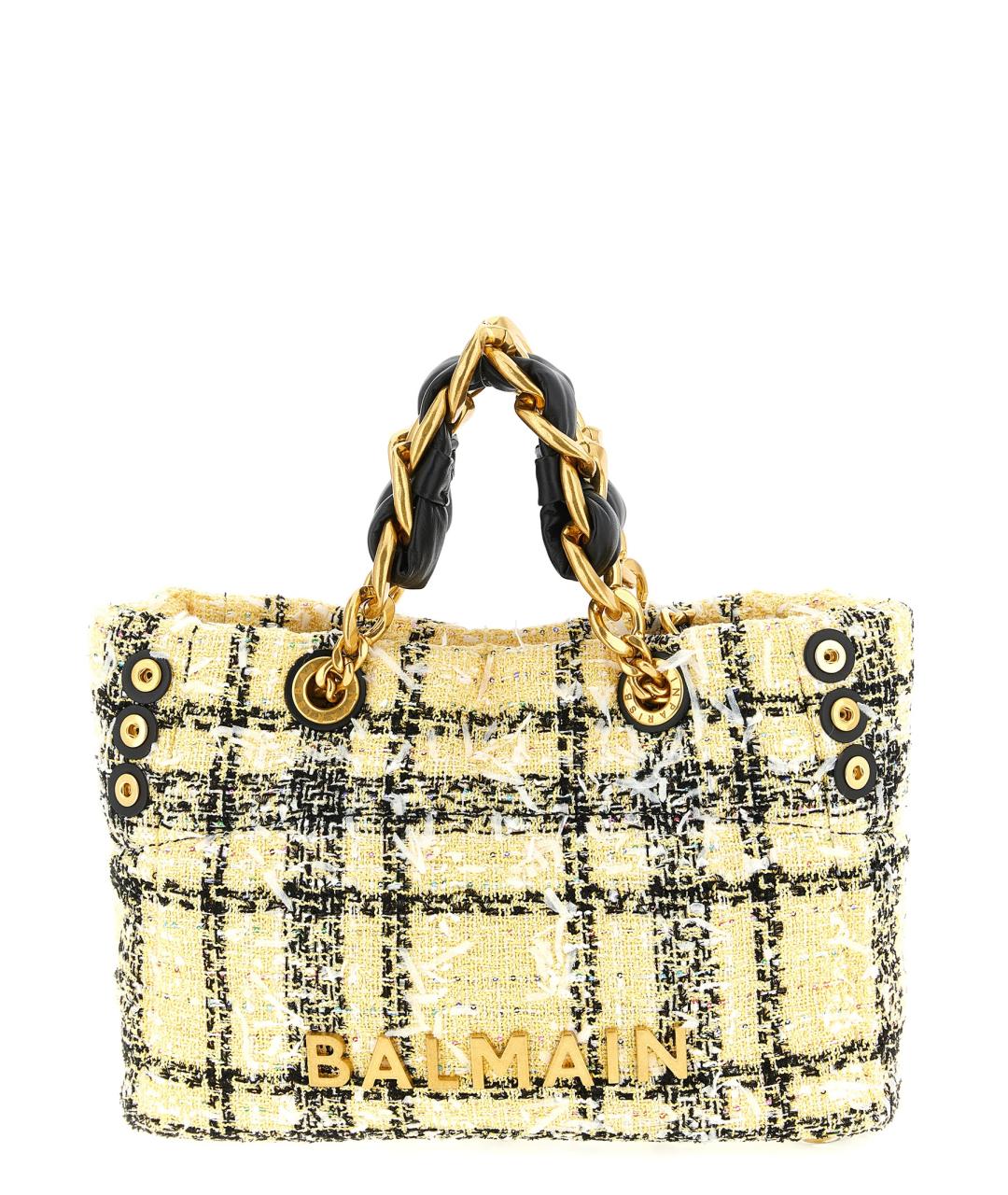 BALMAIN Мульти тканевая сумка тоут, фото 1