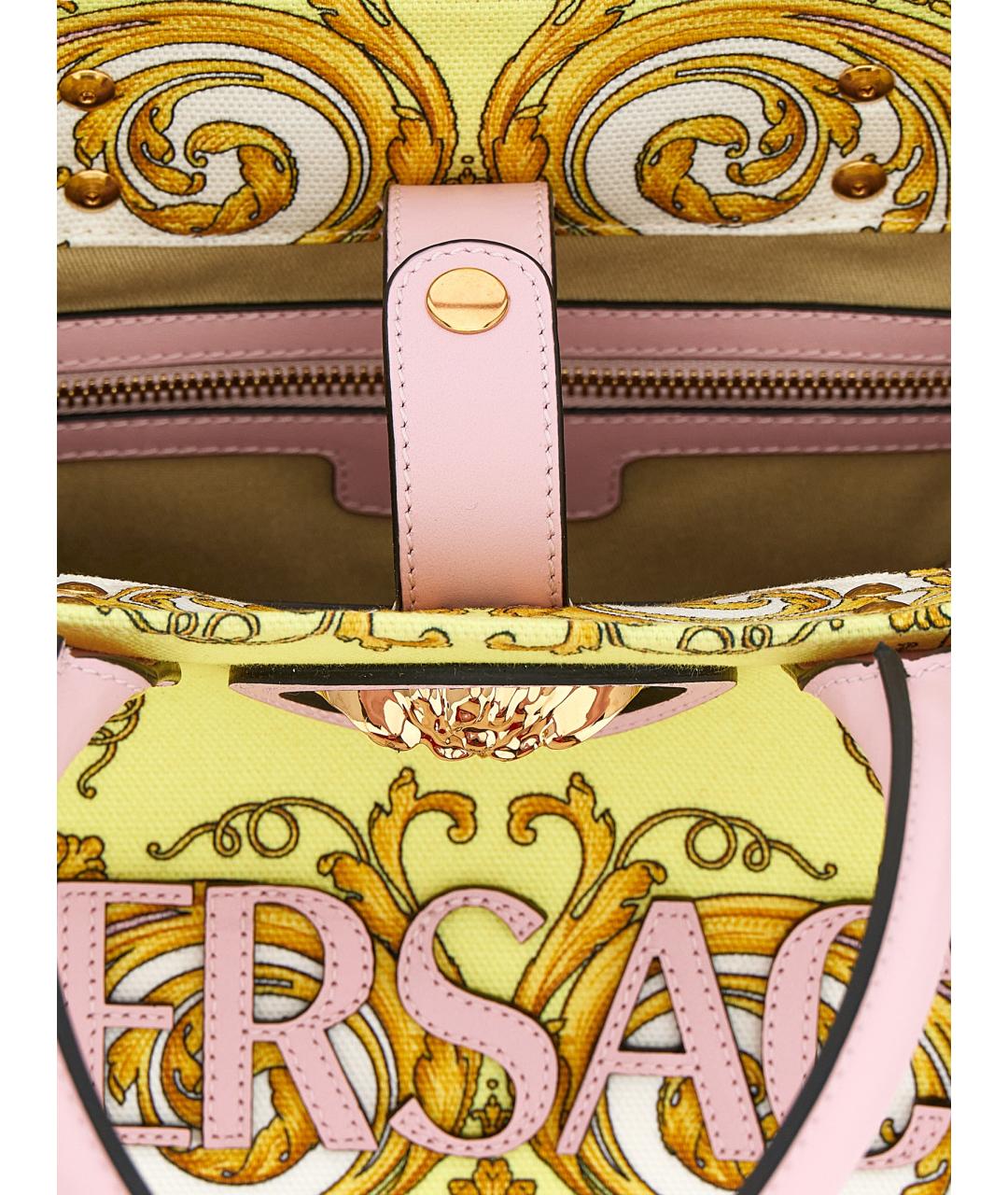 VERSACE Мульти тканевая сумка тоут, фото 4