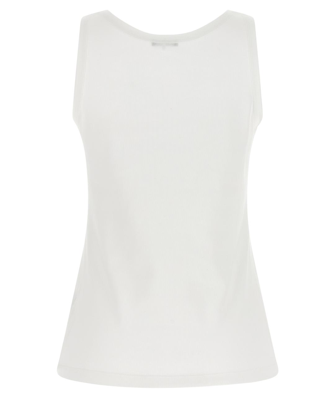 VERSACE Белая хлопковая майка, фото 2